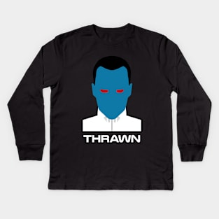 Grand Admiral Thrawn Kids Long Sleeve T-Shirt